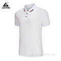 Wholesale personalizado novo elegante da juventude polo camiseta